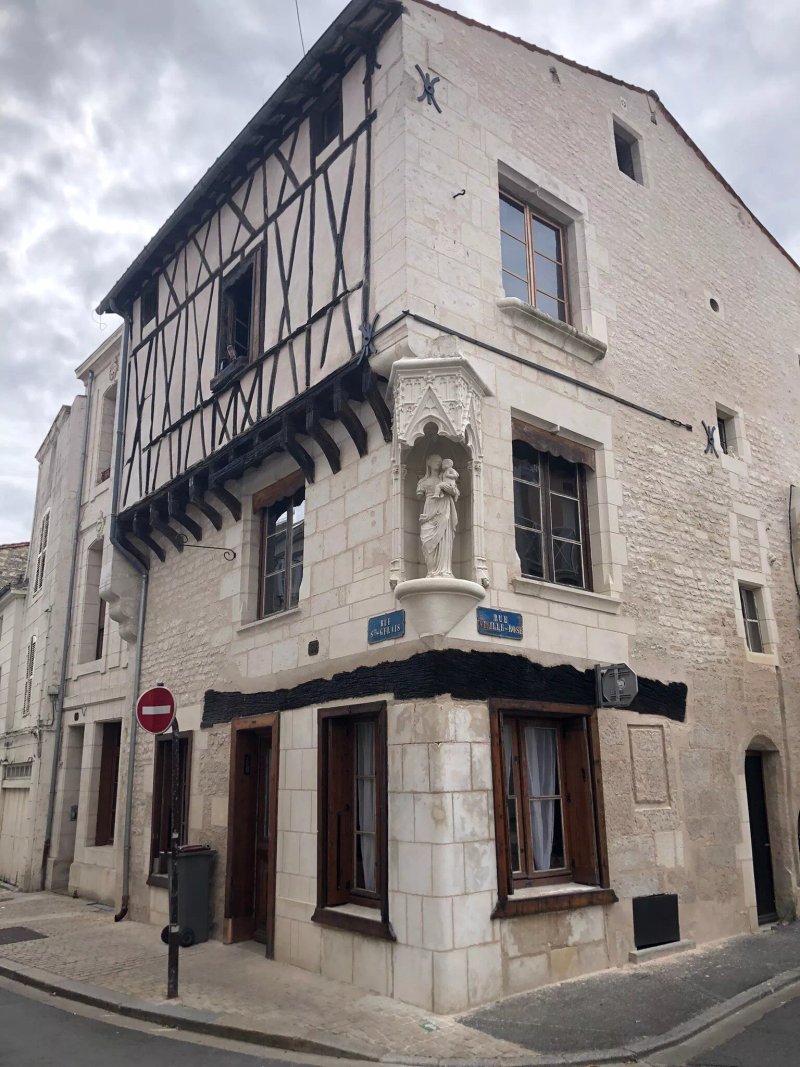 Maison A Pan De Bois, Dite De La Vierge