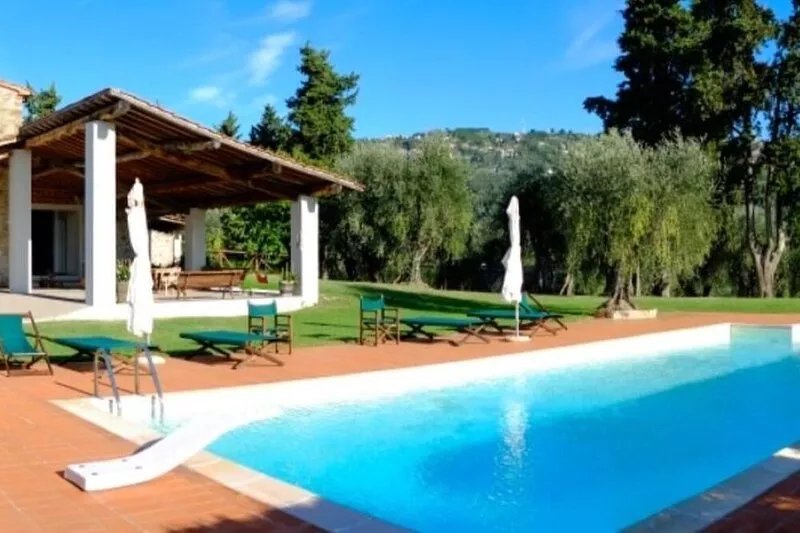 Villa Cenami on hilltop - Alba apartment - big POOL with view near by seaside