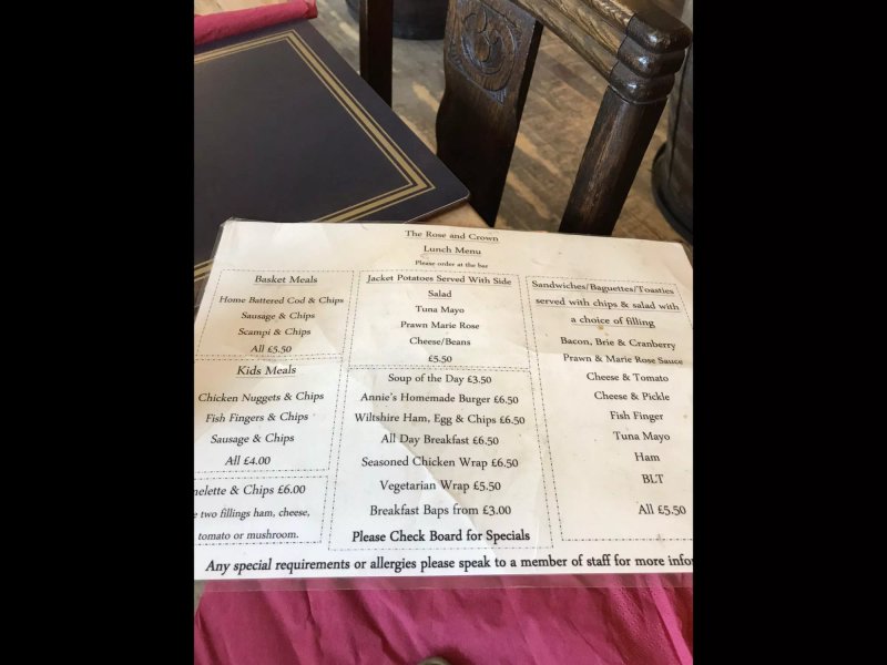 Rose and Crown Free House