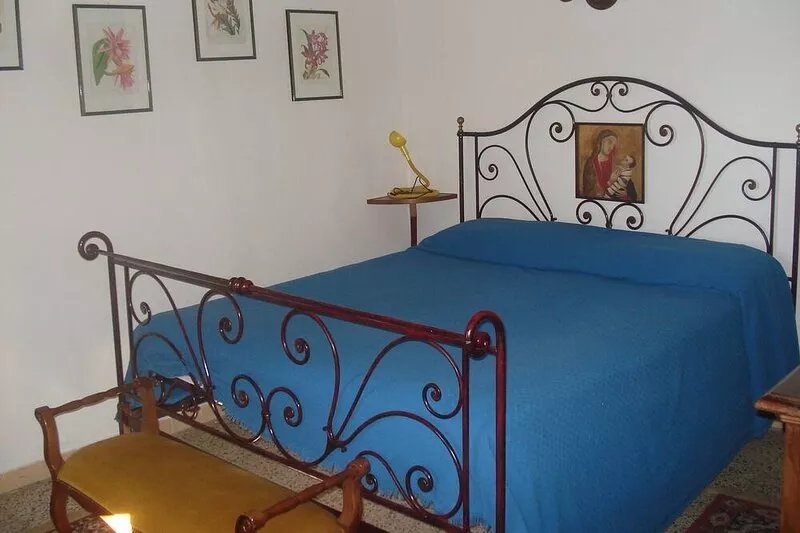A house on a hilltop village with a magnificent view 30 mns from the sea