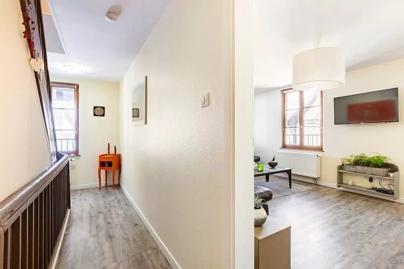 Individual Alsatian house of 135 m² with private garage.