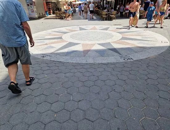 Compass Mural