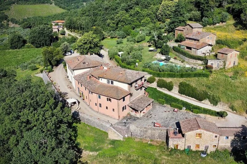 Villa il Castellaccio #2 Chianti ,Tuscany apartment with swimming pools
