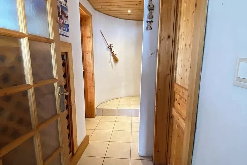 Beautiful Wooden Chalet set in private woodland and garden with stunning views.