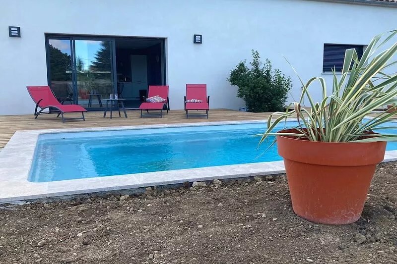 Holiday home with private pool