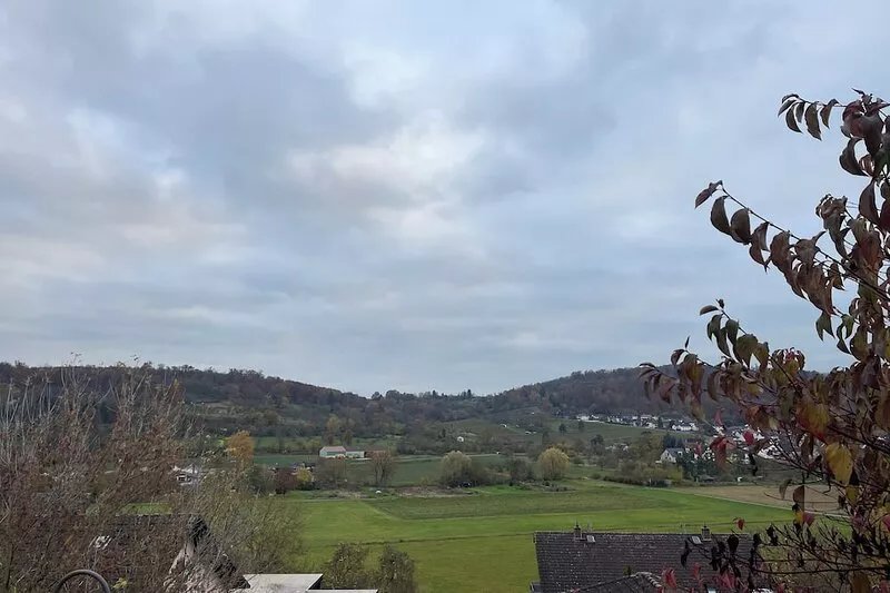 Apartment with a direct view of the Glauberg in a quiet location! Cycling and