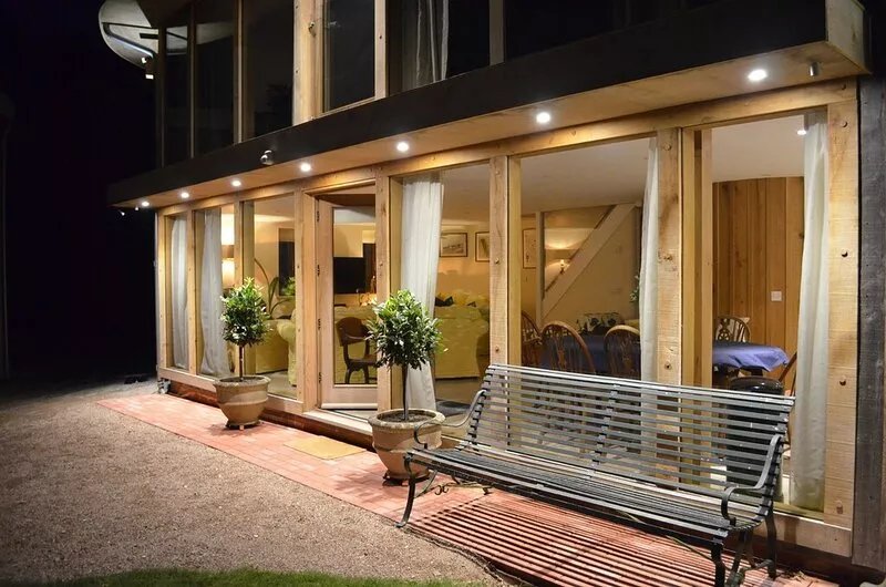 Three detached unique holiday lodges in the countryside but close to attractions
