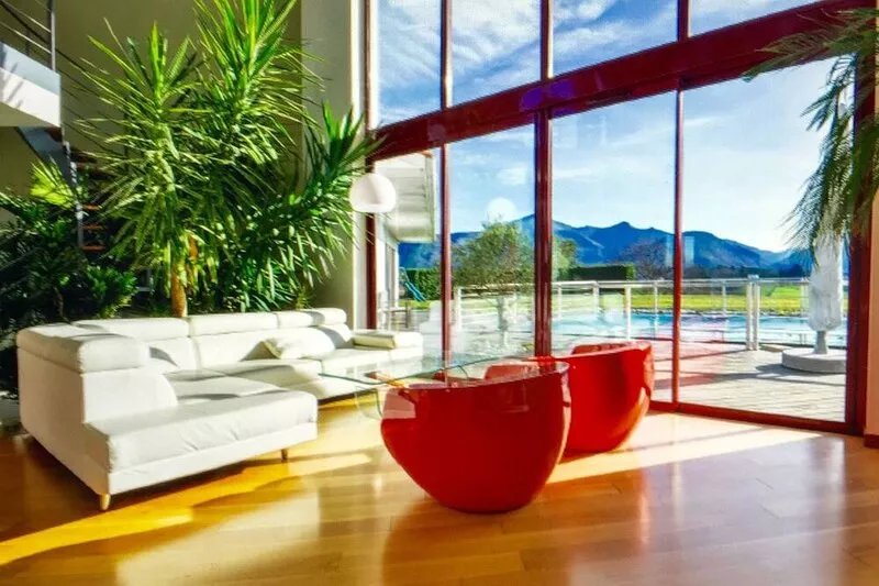 modern villa with breathtaking views near Saint Jean de Luz
