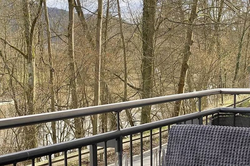 Central apartment directly on the Lahn with a beautiful view of the river