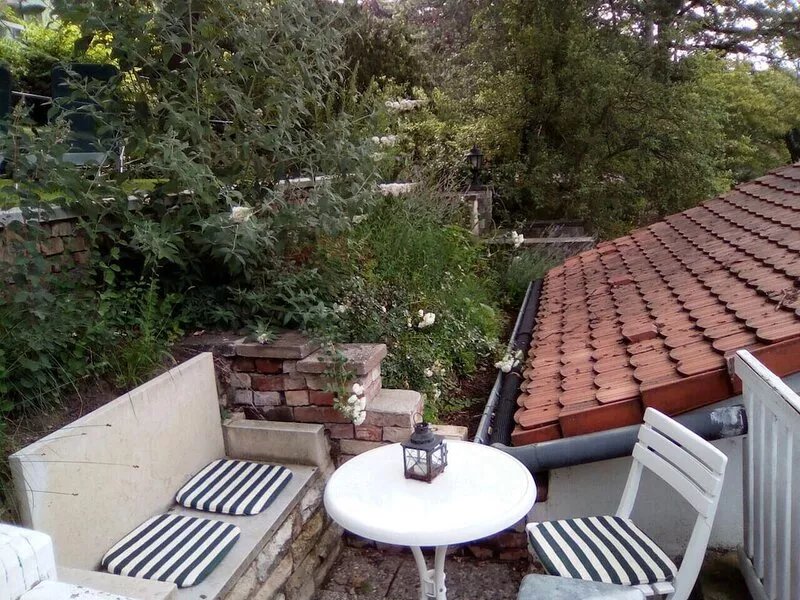 Separate guest cottage in a quiet, idyllic location on the Dresden Elbe slope