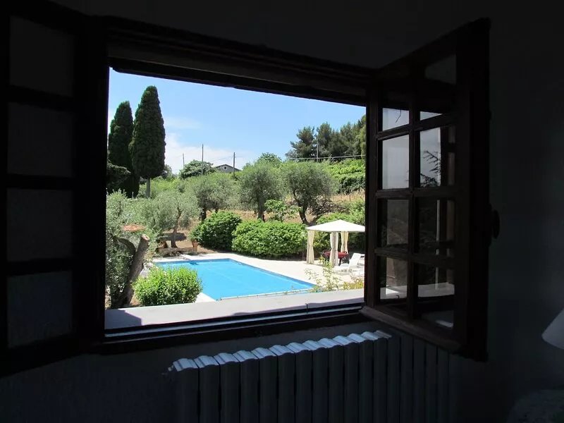 Villa with pool on the hill of Sanremo, an oasis of serenity in the nature