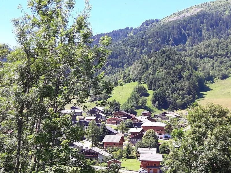 South-facing terrace, apartment refurbished in Savoyard chalet