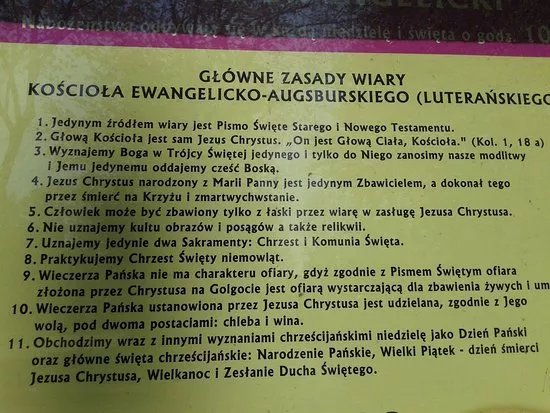 Kosciol Ewangelicki w Mragowie