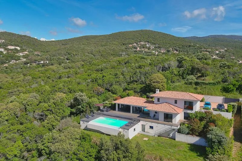 Architect villa - exceptional view of the Sanguinaires & Ajaccio Gulf