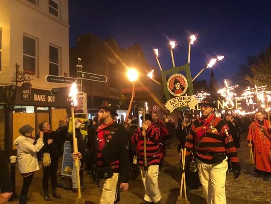 Lewes Bonfire Night Celebrations