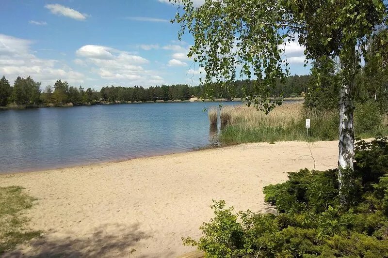 The apartment has approx. 40 square meters of living space, a bedroom with a