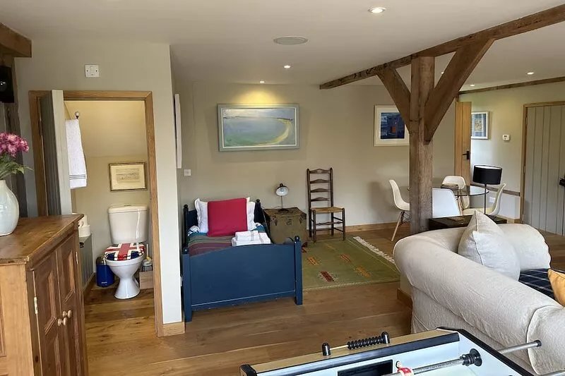 Spacious comfort with breathtaking views, in a peaceful private location.