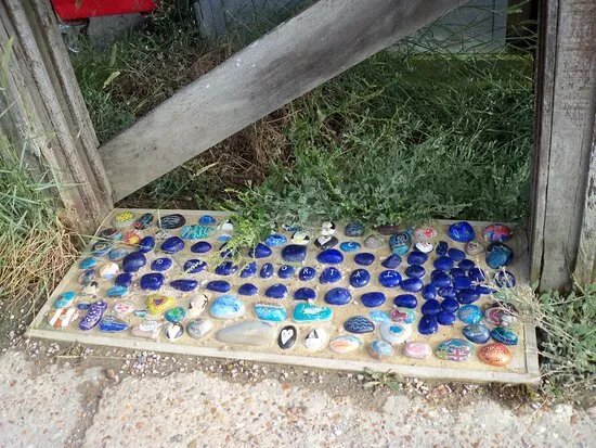The Mary Stanford Lifeboat Pebble Memorial