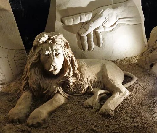 Presepe Di Sabbia Di Lignano Sabbiadoro