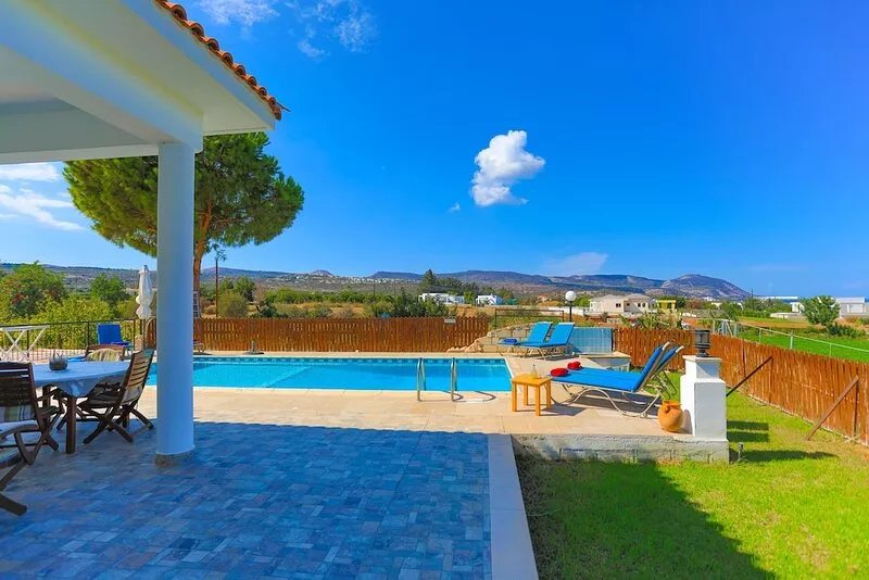 The Vines, private pool, sea views, in Latchi