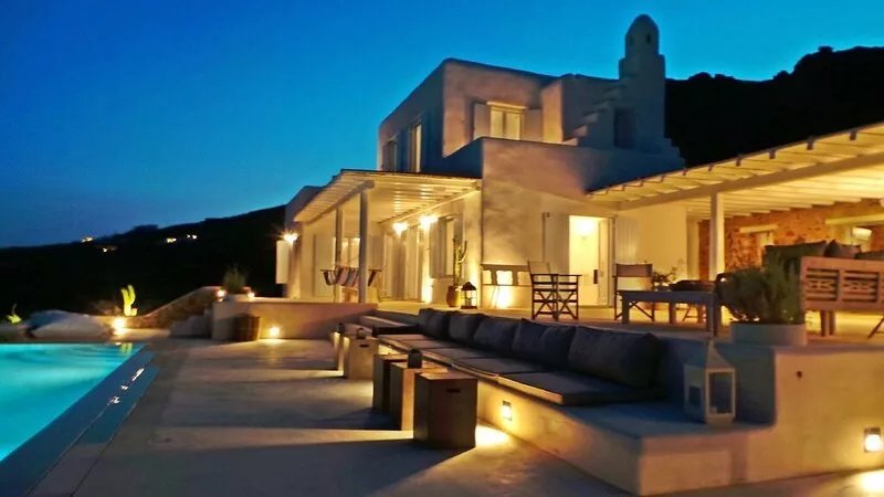 My Rental Homes - Villa Ares with swimming pool surrounded by a spacious relax