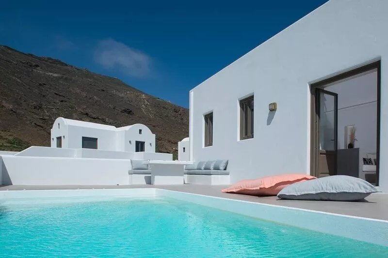 Luxury Santorini Villa | Villa Deluxe Suite | Private Pool | Sea View