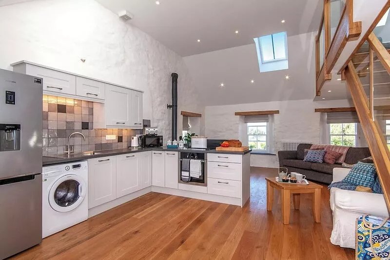 Through the door awaits a truly perfect coastal retreat, a masterpiece of