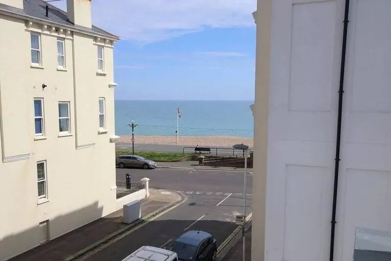 Modern holiday home in Worthing with sea view