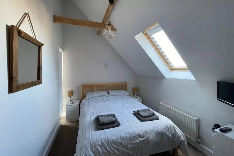 A first floor apartment that sleeps 2 guests  in 1 bedroom