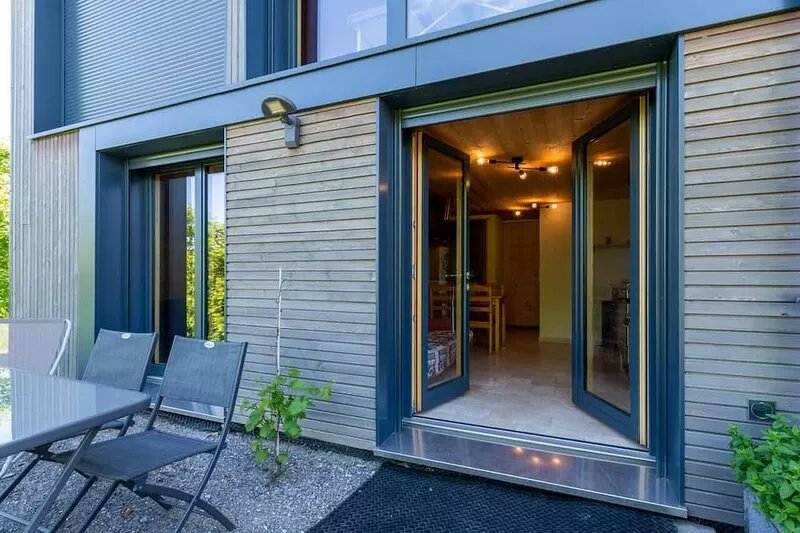Eco-gite dans chalet neuf au pied des montagnes