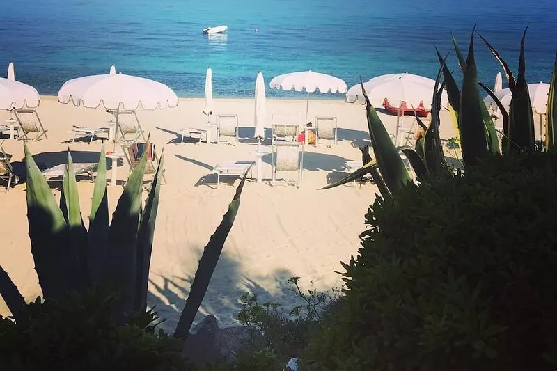 Sea Villa Calabria TROPEA Stromboli Volcano View and Pool by the Sea