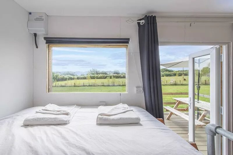 Dartmoor Family Cabin sleeps 2 adults , 2 children