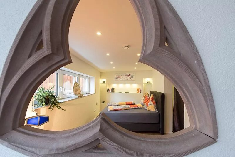 Apartment in a green quiet location near the center of Freiburg and the