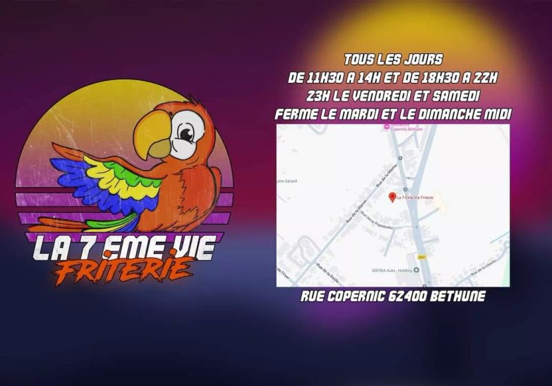 La 7 Eme Vie Friterie