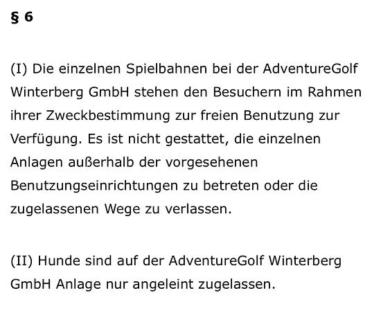 Adventure Golf Winterberg