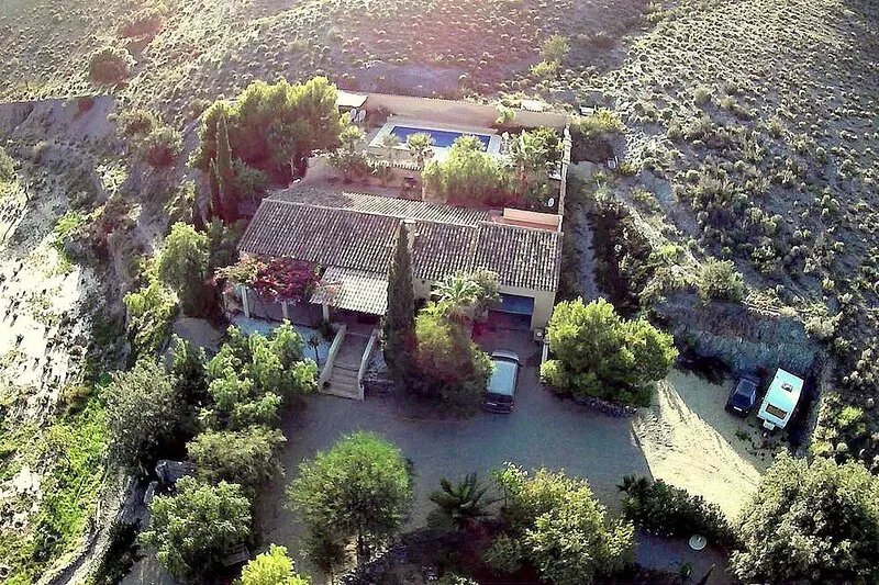 Finca, holiday house, private pool and sea view, 13 minutes to the sea