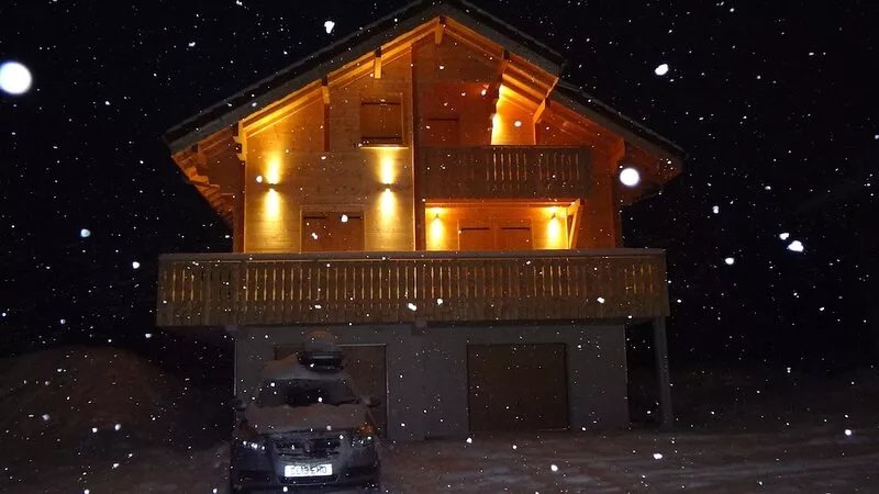 A stylish chalet near the shores of Lake Geneva