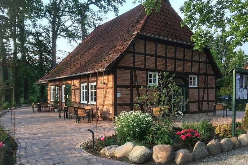 Lovingly and comfortably furnished apartment, in a rural idyll