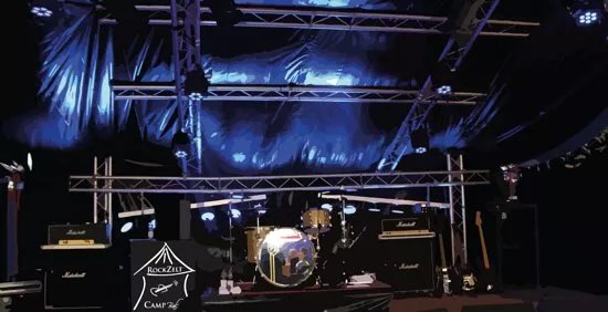 Rockzelt Camp Balu