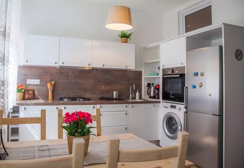 Downtown pedestrian zone apartment