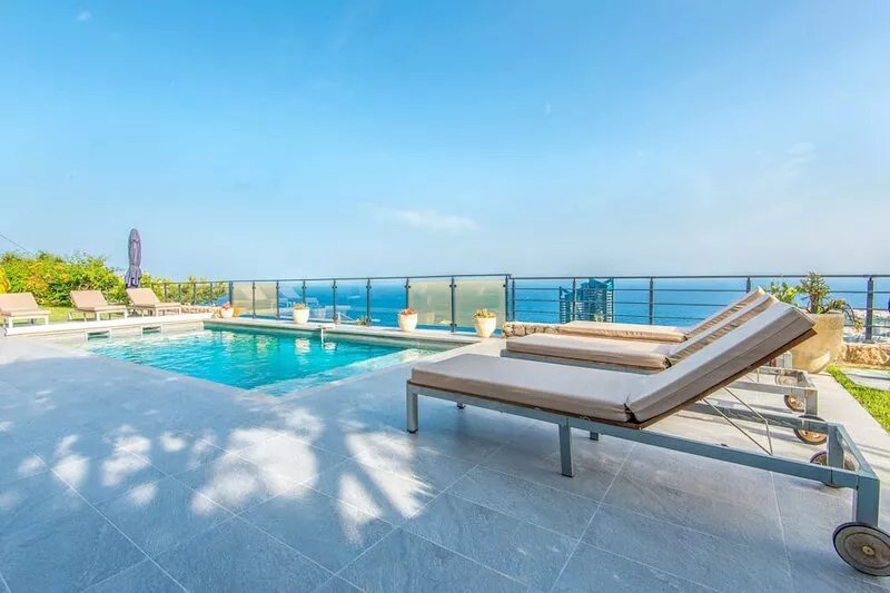 At the gates of Monaco Magnificent Sea View Villa and Heated Pool