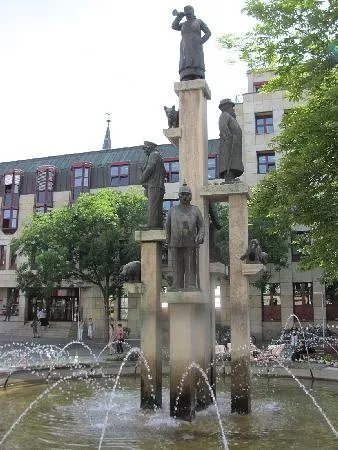 Kornmarkt mit Kornmarktbrunnen