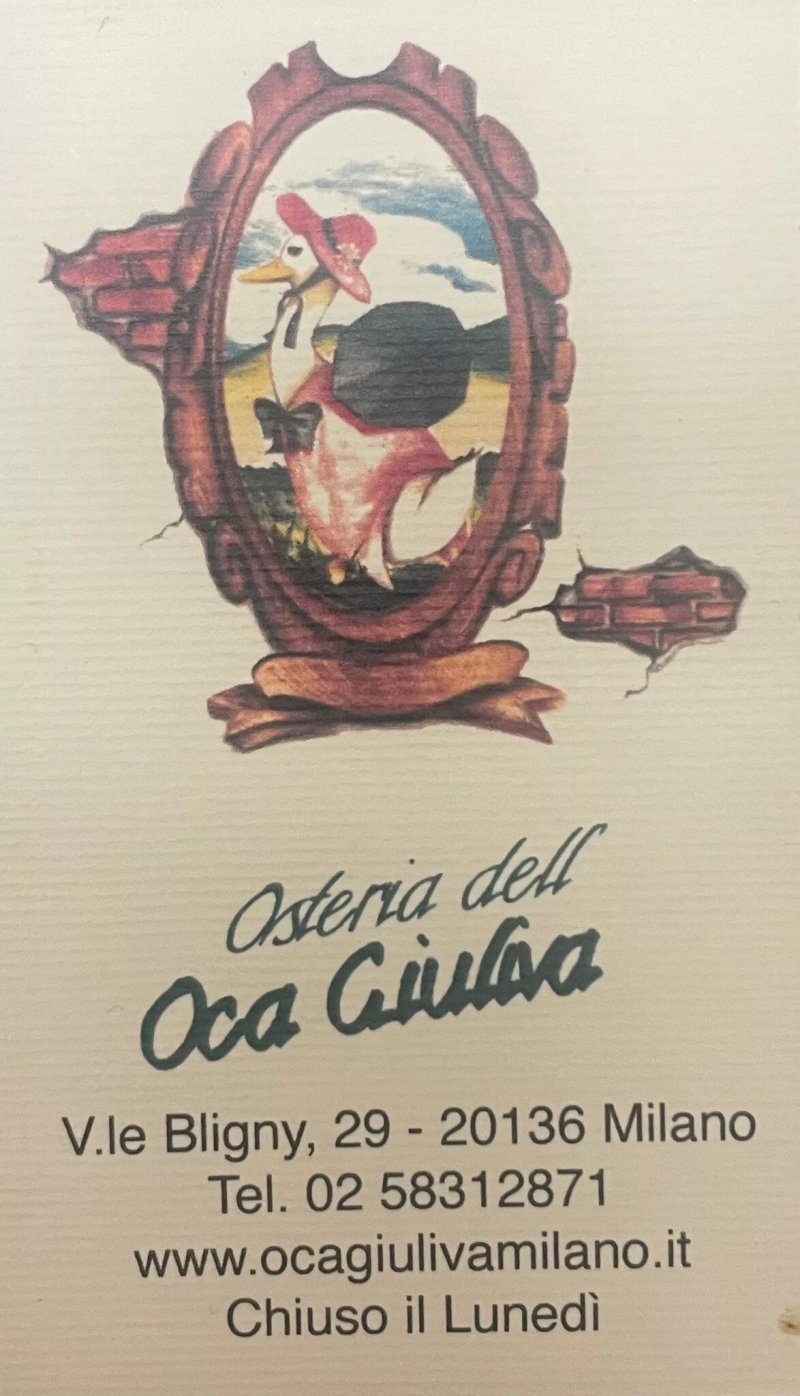 Osteria Dell'oca Giuliva