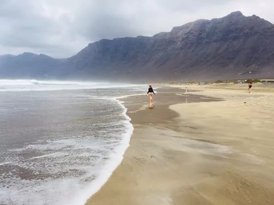 Famara Beach