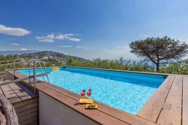 Villa Fedora, with private pool, between Sorrento and Amalfi Coast