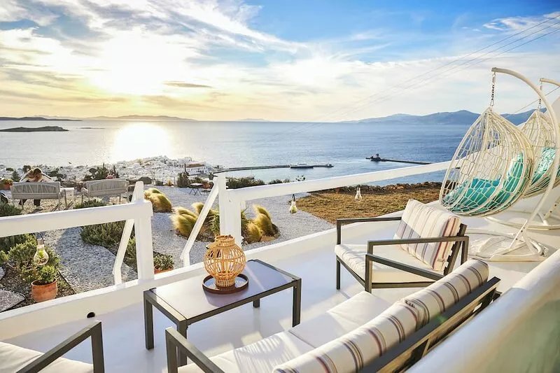 Amazing Panoramic View From New Port Up To The Famous Windmills And Beyond