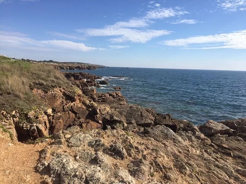 Superb studio with sea view and wild coast of Les Sables