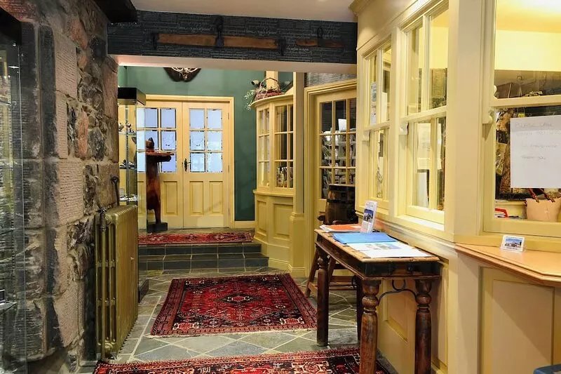 Cosy cottage with rural views over the Cheviots and access to acres of land.