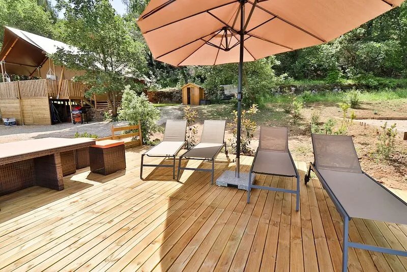 GITE LA PINE FOREST WITH PRIVATE POOL ABOVE GROUND