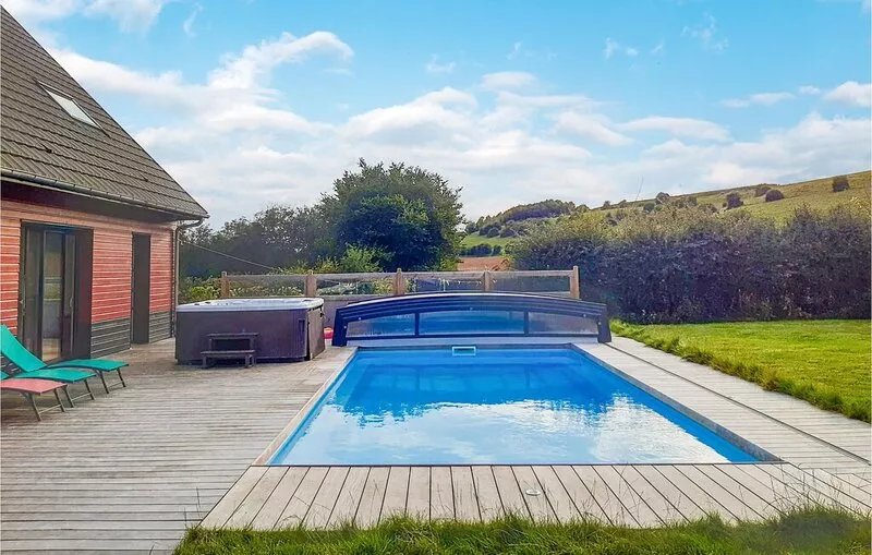 Stunning home in Saint-Denoeux with sauna